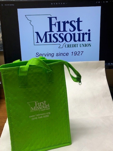 First Missouri Credit Union • Lunch sack (blue or green)